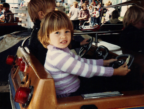 Valerie - purple sweater!