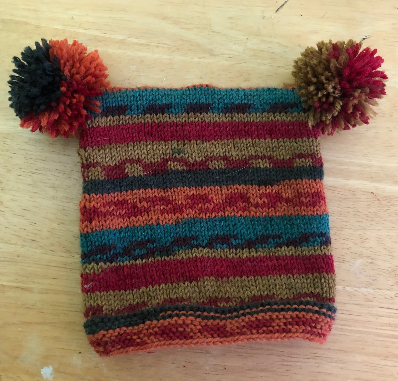 Round Cap Pattern FO: Round Head in a Square Hat – Wandering Cat Studio
